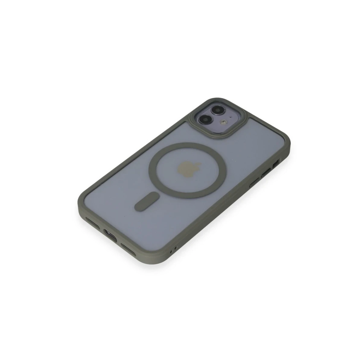 Newface Apple iPhone 11 Kılıf Room Magneticsafe Silikon - Gri — görsel 8