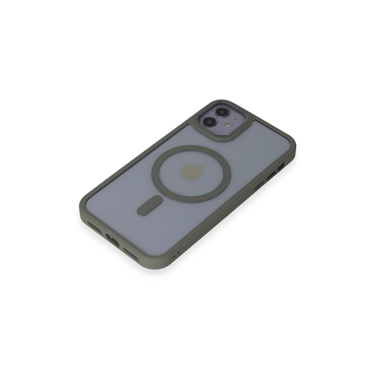 Newface Apple iPhone 11 Kılıf Room Magneticsafe Silikon - Gri — görsel 12