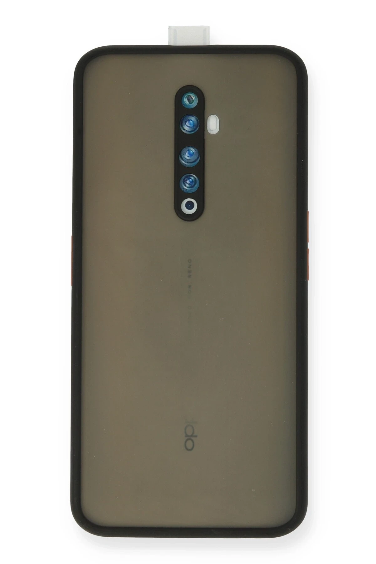Newface Oppo Reno 2Z Kılıf Montreal Silikon Kapak - Siyah