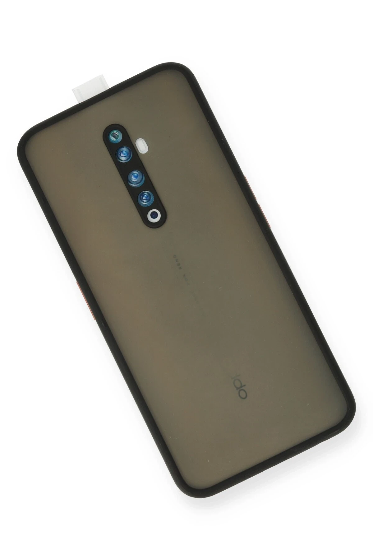 Newface Oppo Reno 2Z Kılıf Montreal Silikon Kapak - Siyah — görsel 2