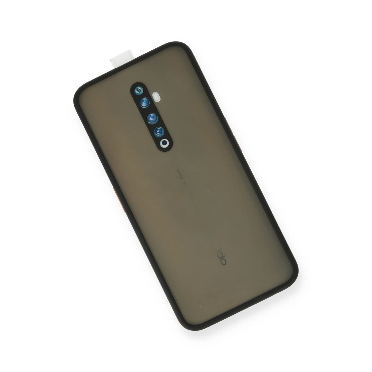 Newface Oppo Reno 2Z Kılıf Montreal Silikon Kapak - Siyah — görsel 5