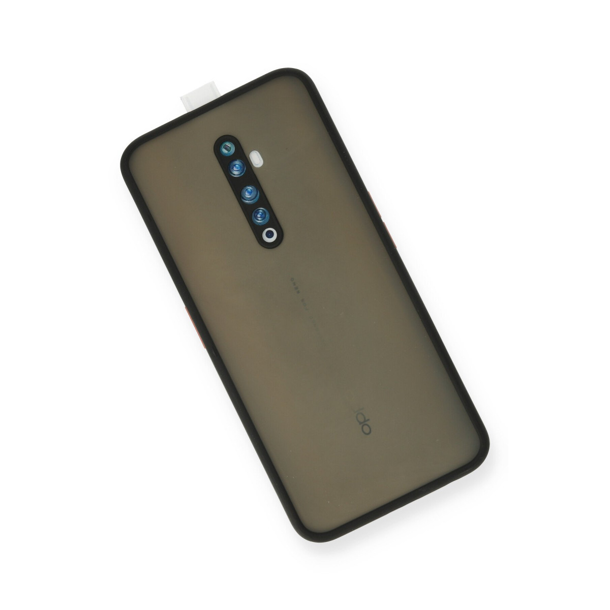 Newface Oppo Reno 2Z Kılıf Montreal Silikon Kapak - Siyah — görsel 8