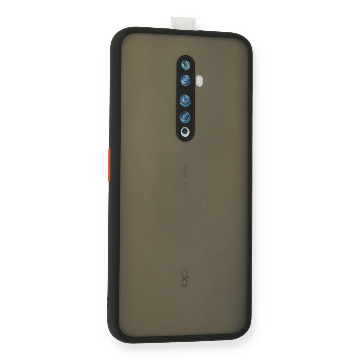 Newface Oppo Reno 2Z Kılıf Montreal Silikon Kapak - Siyah — görsel 9