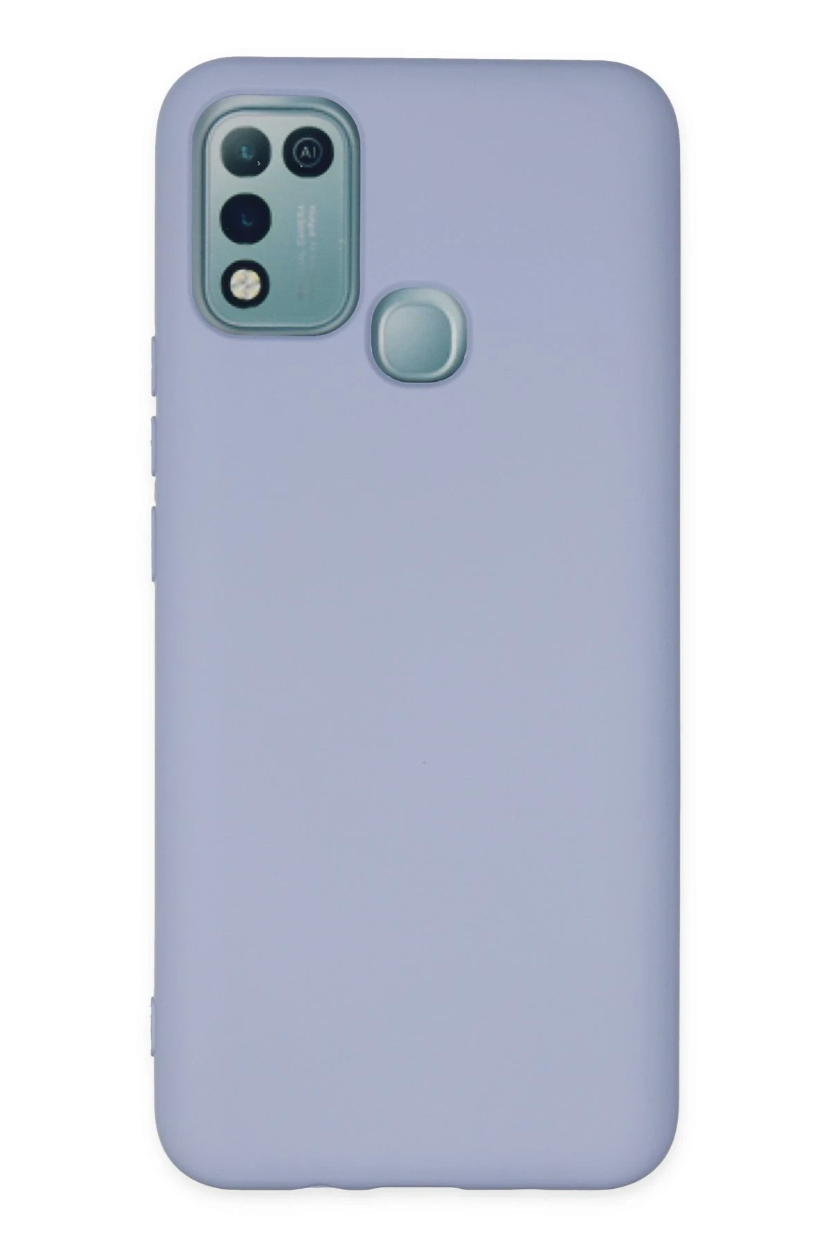 Newface İnfinix Hot 10 Play Kılıf Nano içi Kadife Silikon - Lila