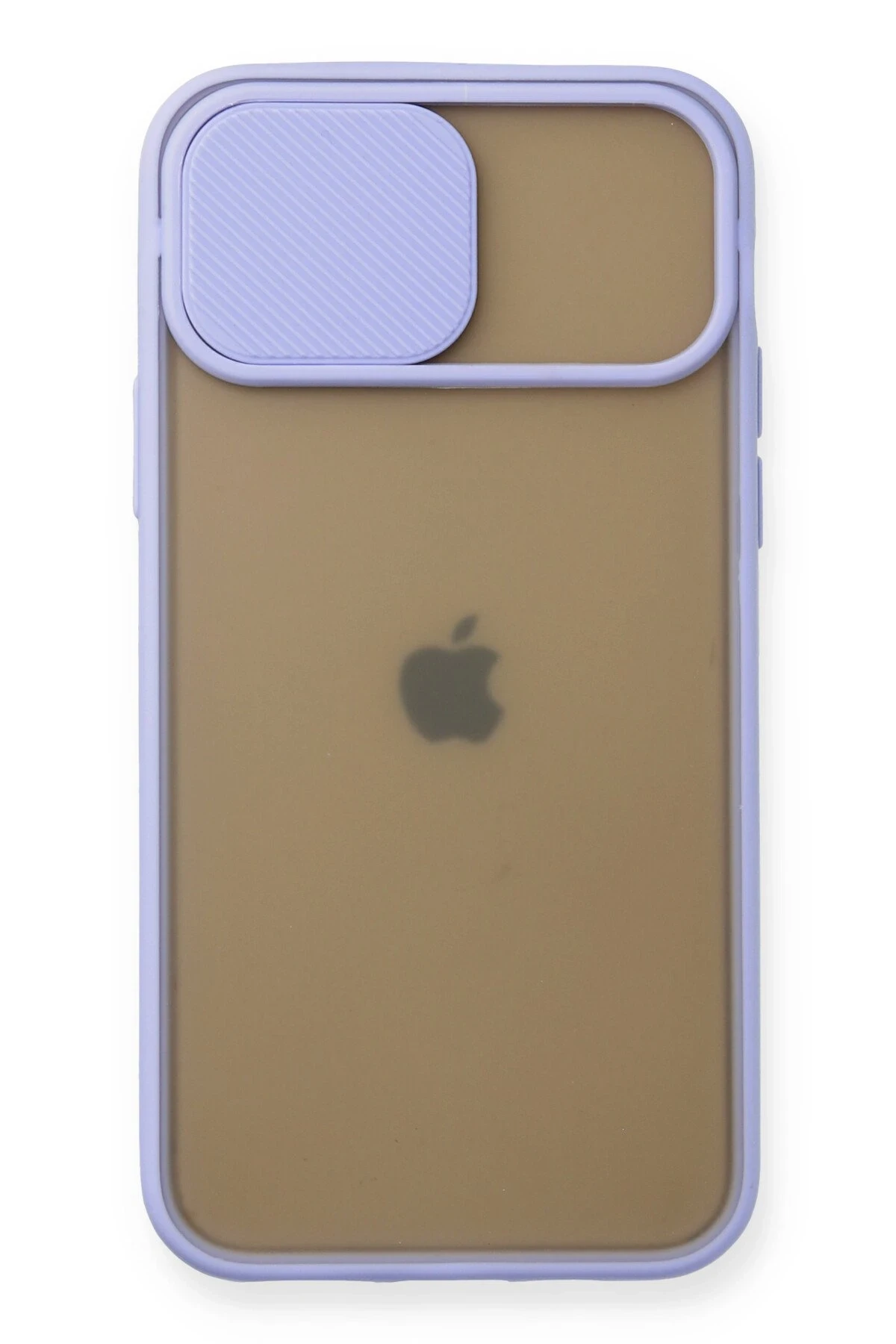 Newface iPhone 11 Pro Kılıf Palm Buzlu Kamera Sürgülü Silikon - Lila