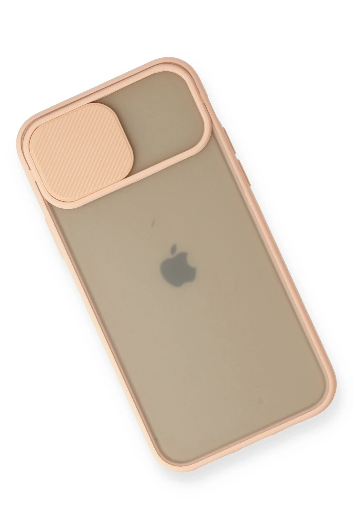 Newface iPhone 11 Pro Kılıf Palm Buzlu Kamera Sürgülü Silikon - Pembe