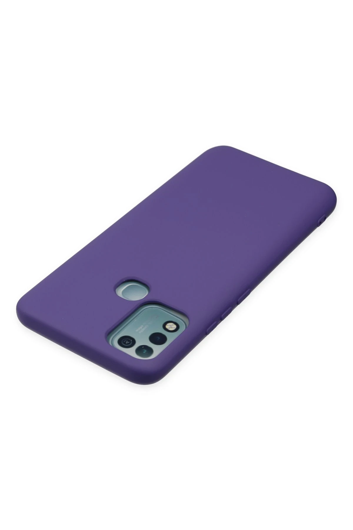 Newface İnfinix Hot 10 Play Kılıf Nano içi Kadife Silikon - Mor