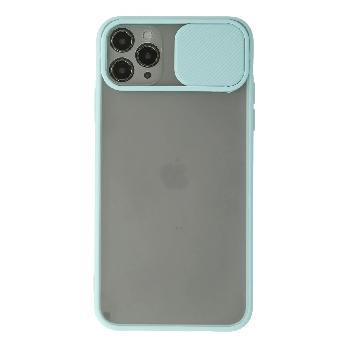 Newface Apple iPhone 11 Pro Kılıf Palm Buzlu Kamera Sürgülü Silikon - Turkuaz