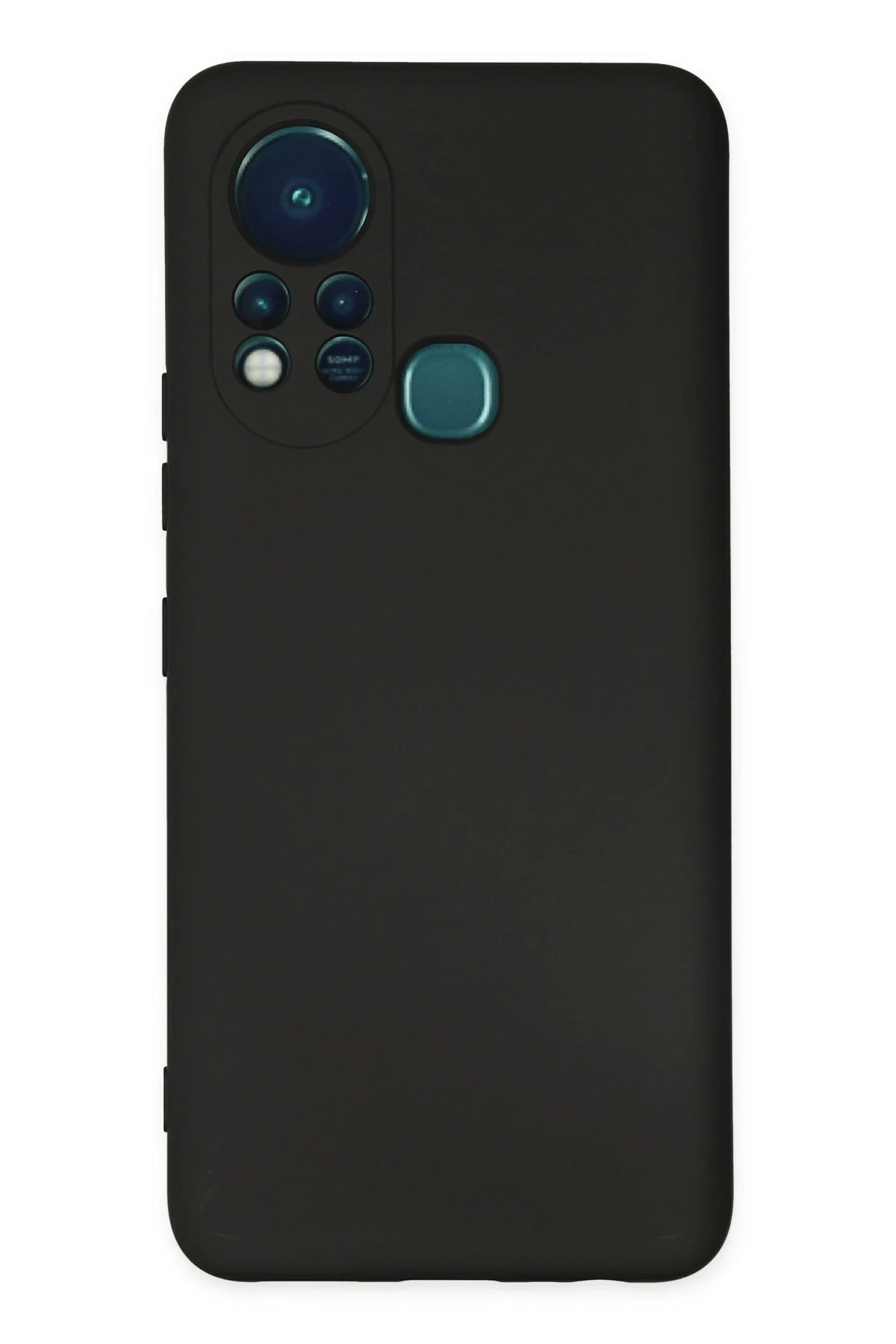 Newface İnfinix Hot 11s Kılıf Nano içi Kadife Silikon - Siyah