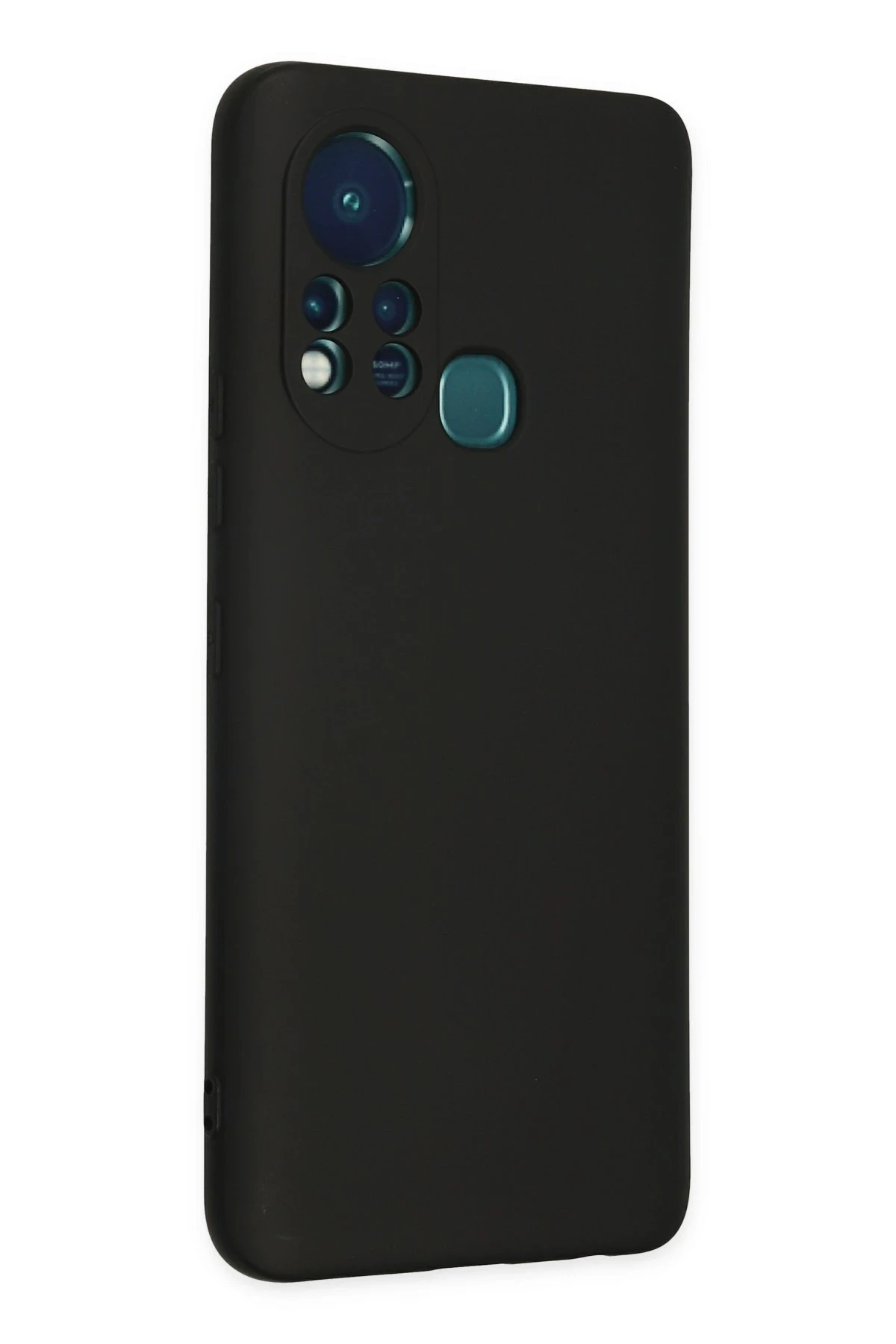Newface İnfinix Hot 11s Kılıf Nano içi Kadife Silikon - Siyah