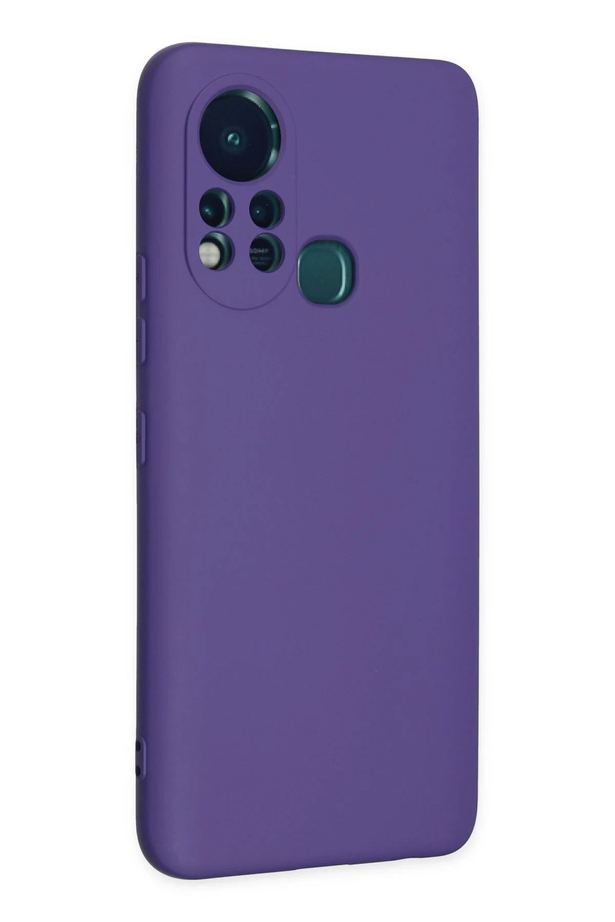 Newface İnfinix Hot 11s Kılıf Nano içi Kadife Silikon - Mor