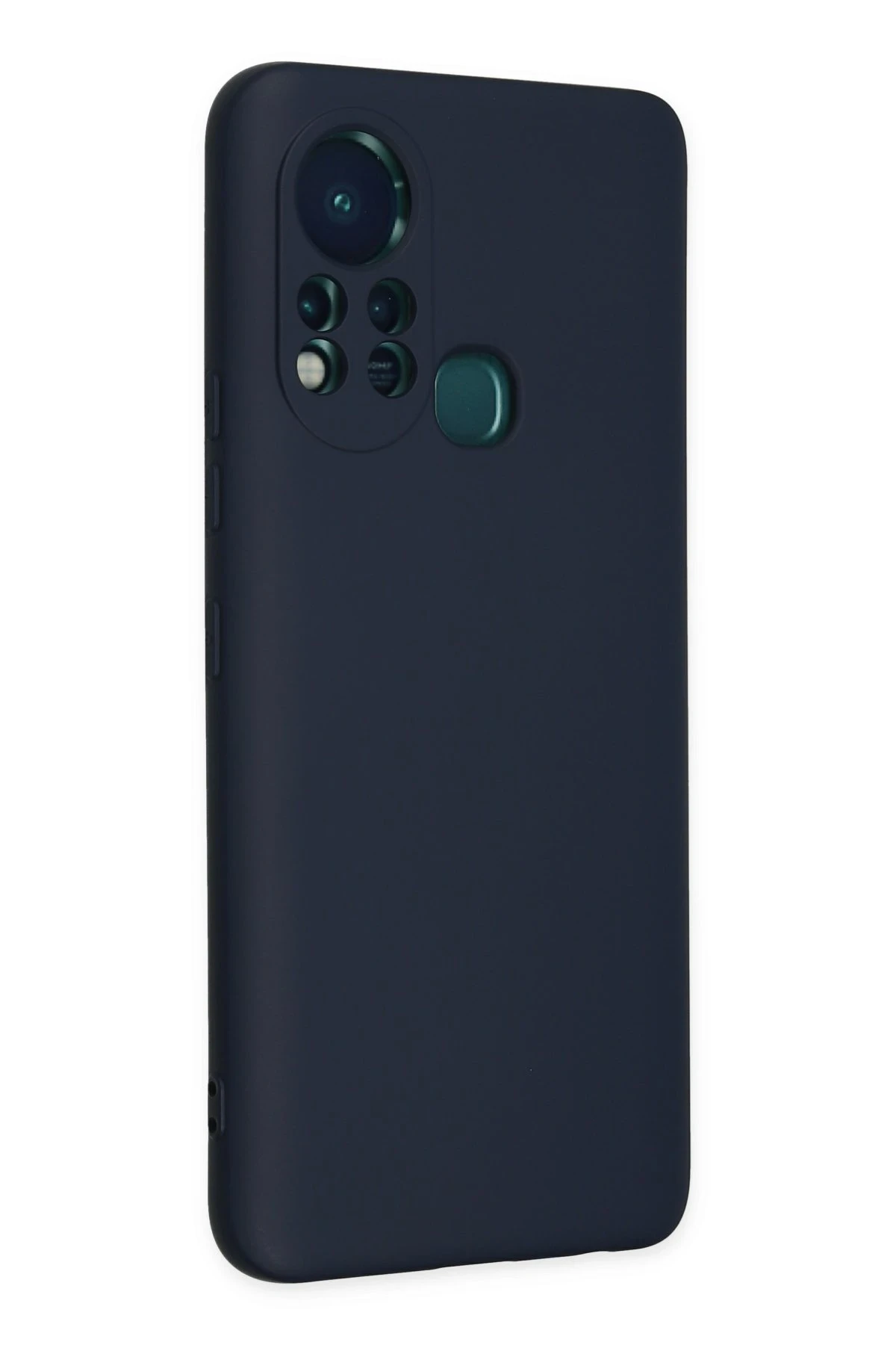 Newface İnfinix Hot 11s Kılıf Nano içi Kadife Silikon - Lacivert