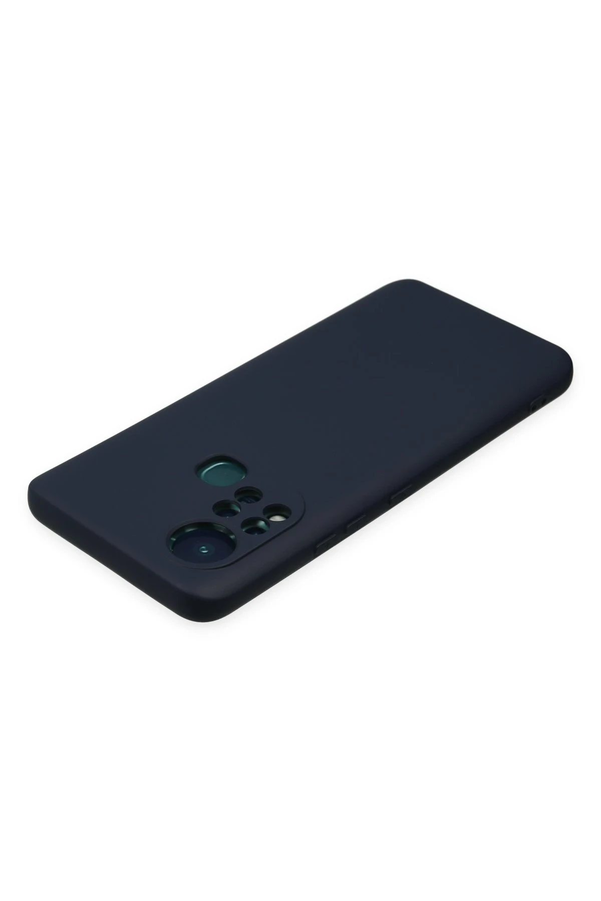 Newface İnfinix Hot 11s Kılıf Nano içi Kadife Silikon - Lacivert