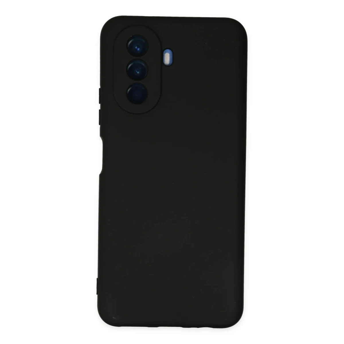 Newface Huawei Nova Y70 Kılıf Nano içi Kadife Silikon - Siyah — görsel 6