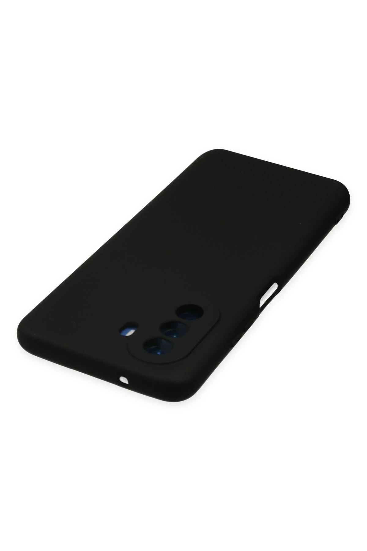 Newface Huawei Nova Y70 Kılıf Nano içi Kadife Silikon - Siyah