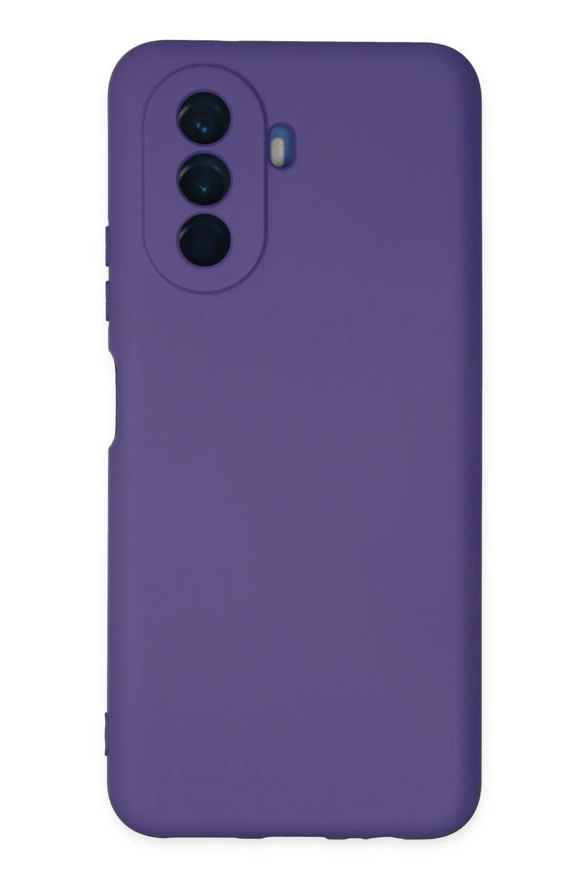 Newface Huawei Nova Y70 Kılıf Nano içi Kadife Silikon - Mor