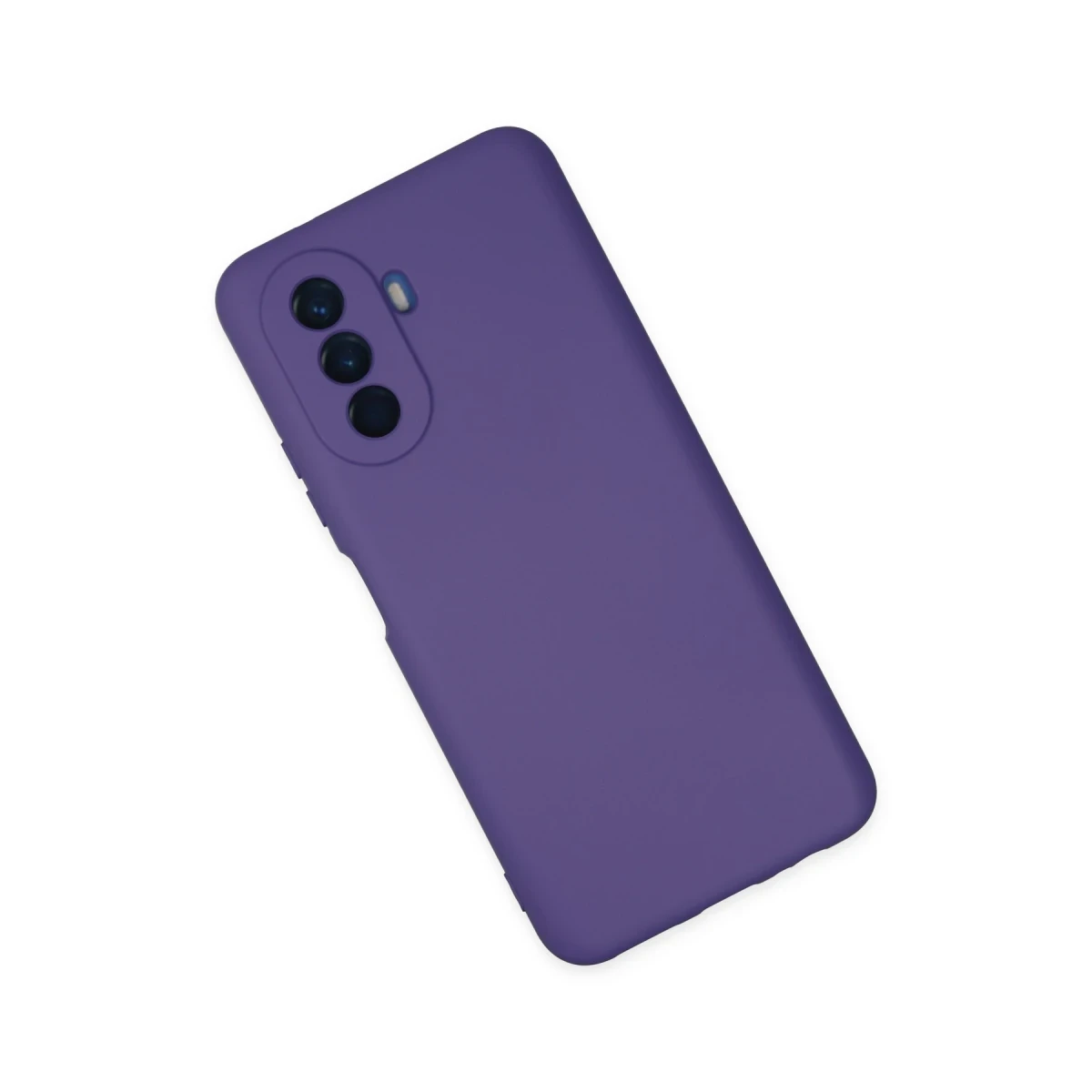 Huawei Nova Y70 Kılıf Nano içi Kadife Silikon - Mor