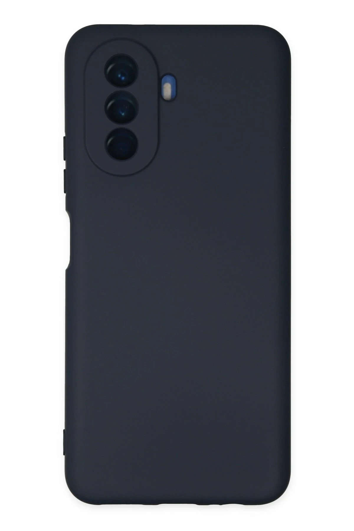 Newface Huawei Nova Y70 Kılıf Nano içi Kadife Silikon - Lacivert