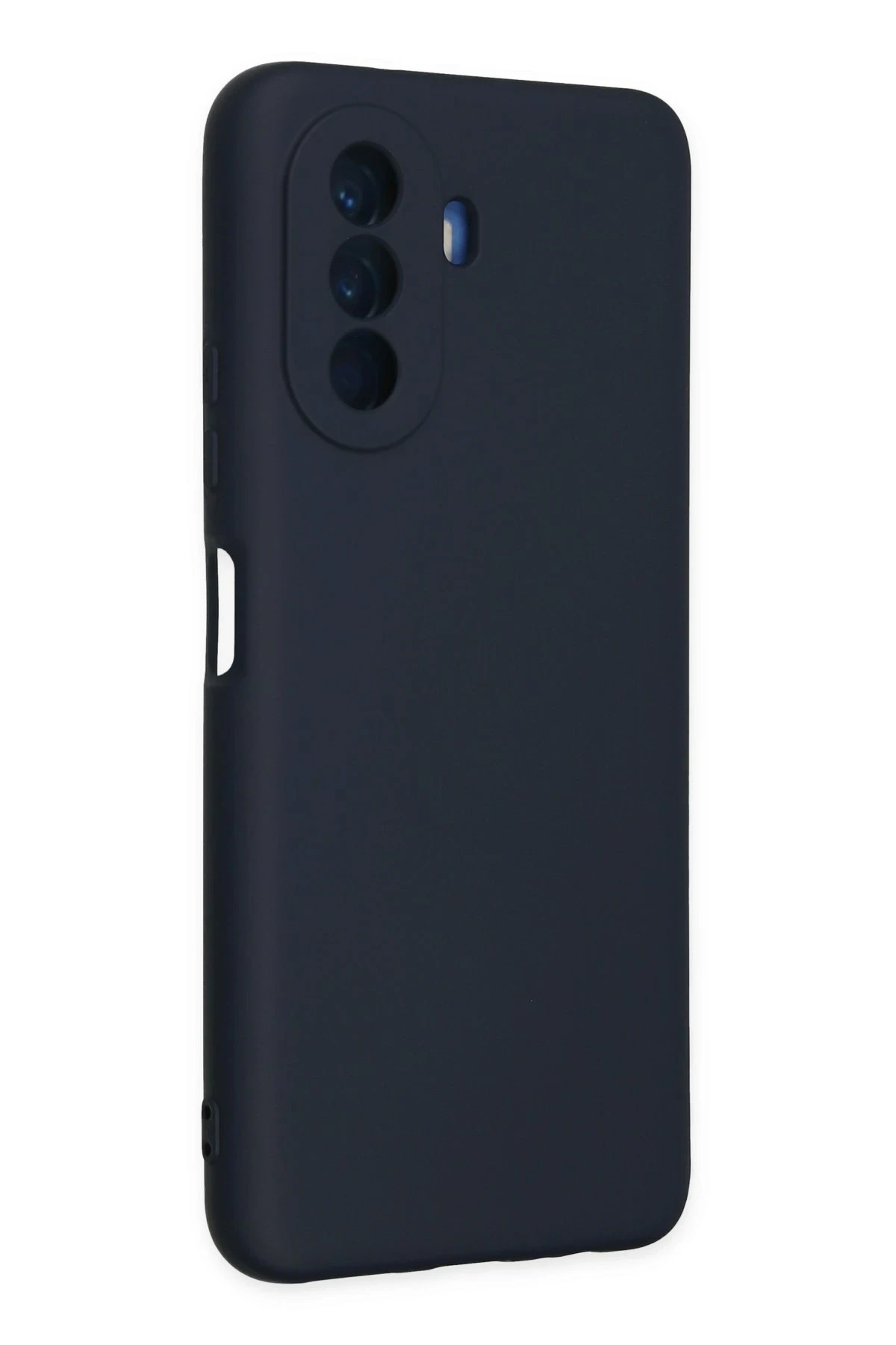 Newface Huawei Nova Y70 Kılıf Nano içi Kadife Silikon - Lacivert