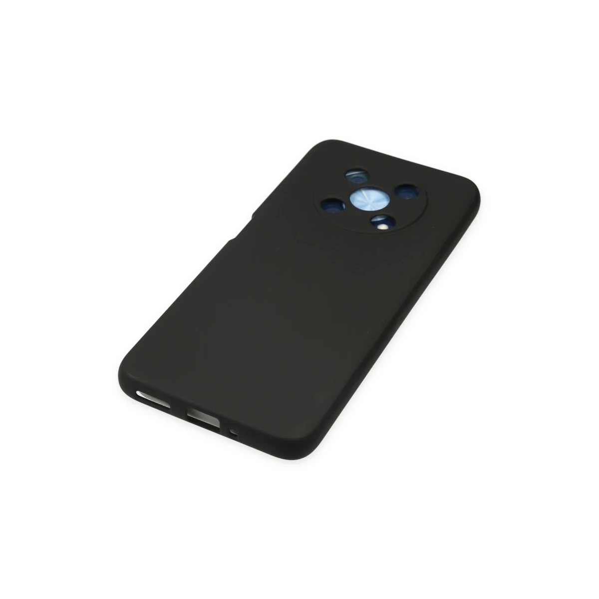 Newface Huawei Nova Y90 Kılıf Nano içi Kadife Silikon - Siyah — görsel 9