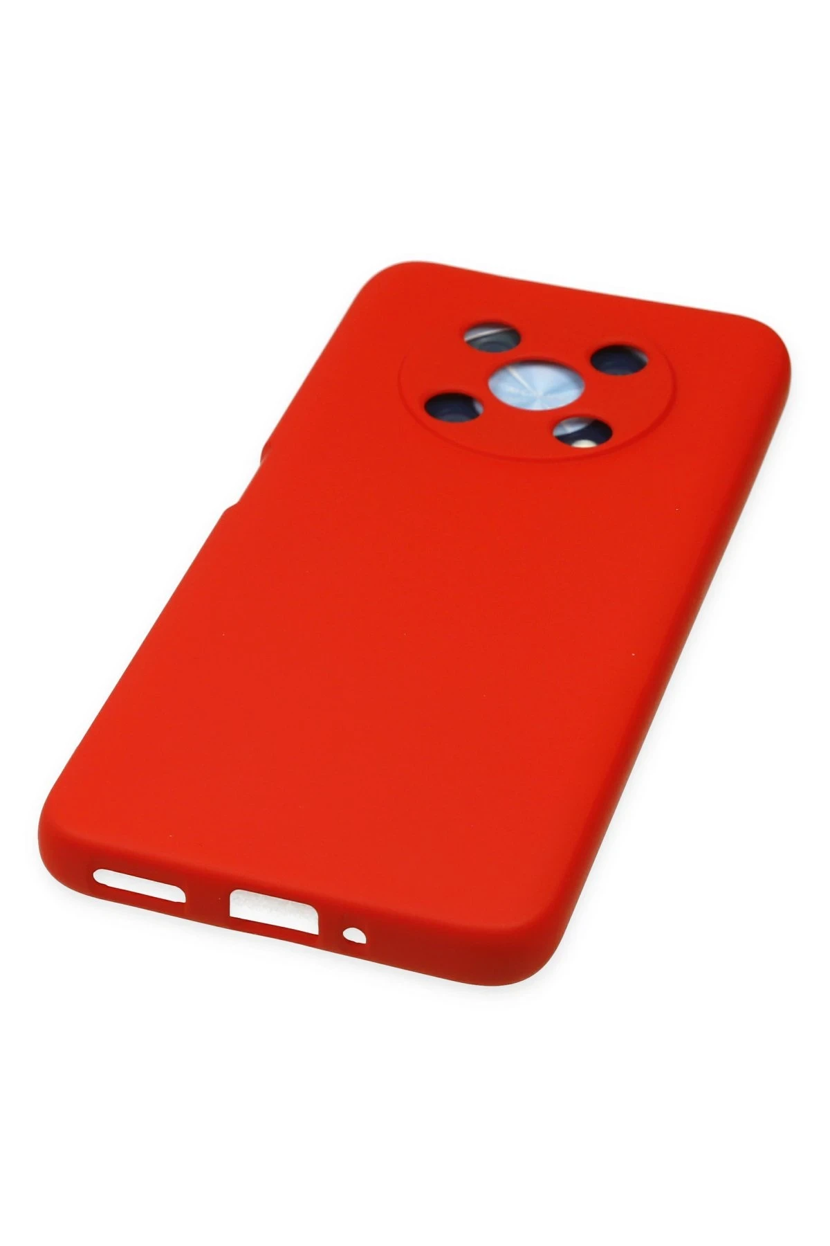 Newface Huawei Nova Y90 Kılıf Nano içi Kadife Silikon - Kırmızı