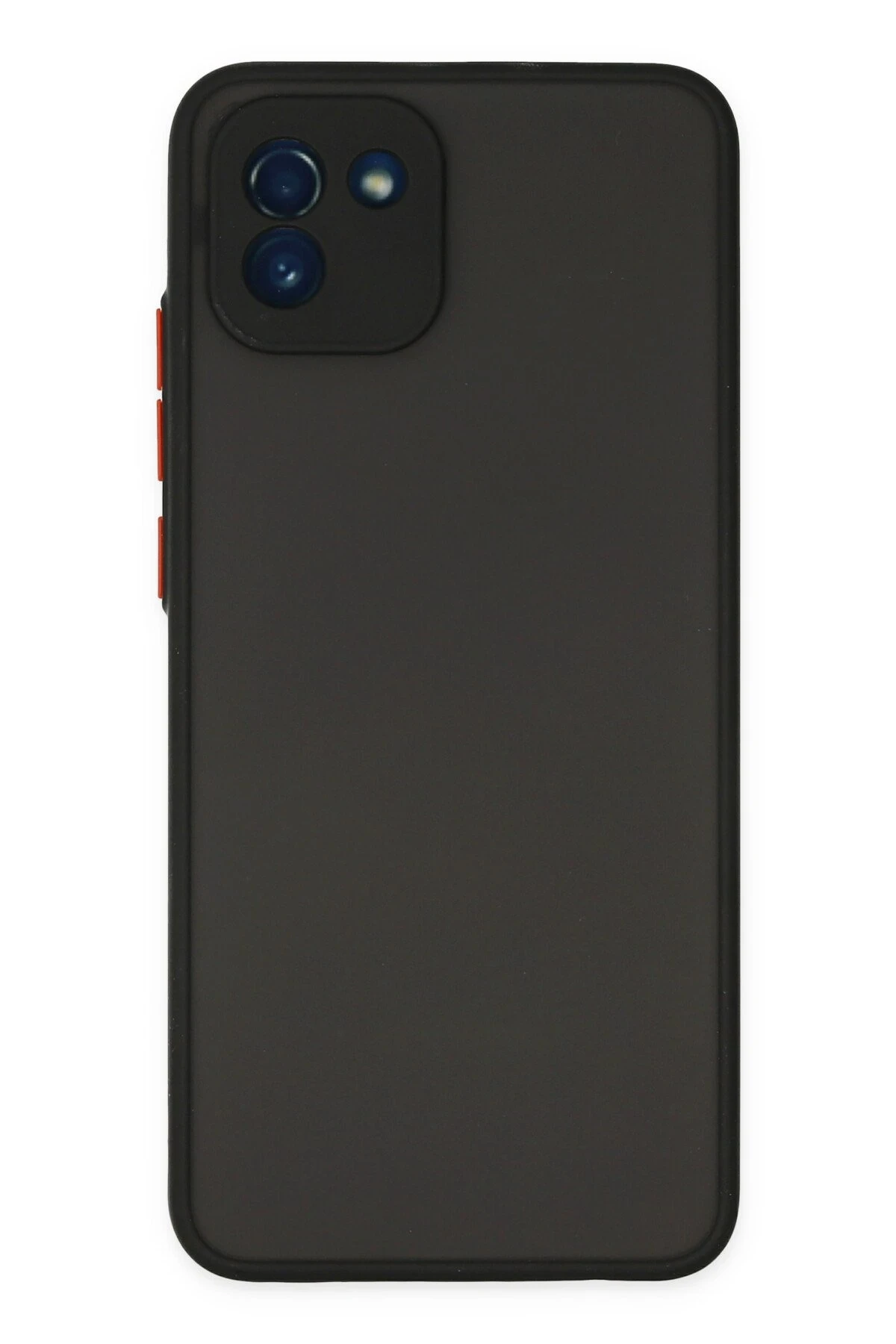 Newface Samsung Galaxy A03 Kılıf Montreal Silikon Kapak - Siyah