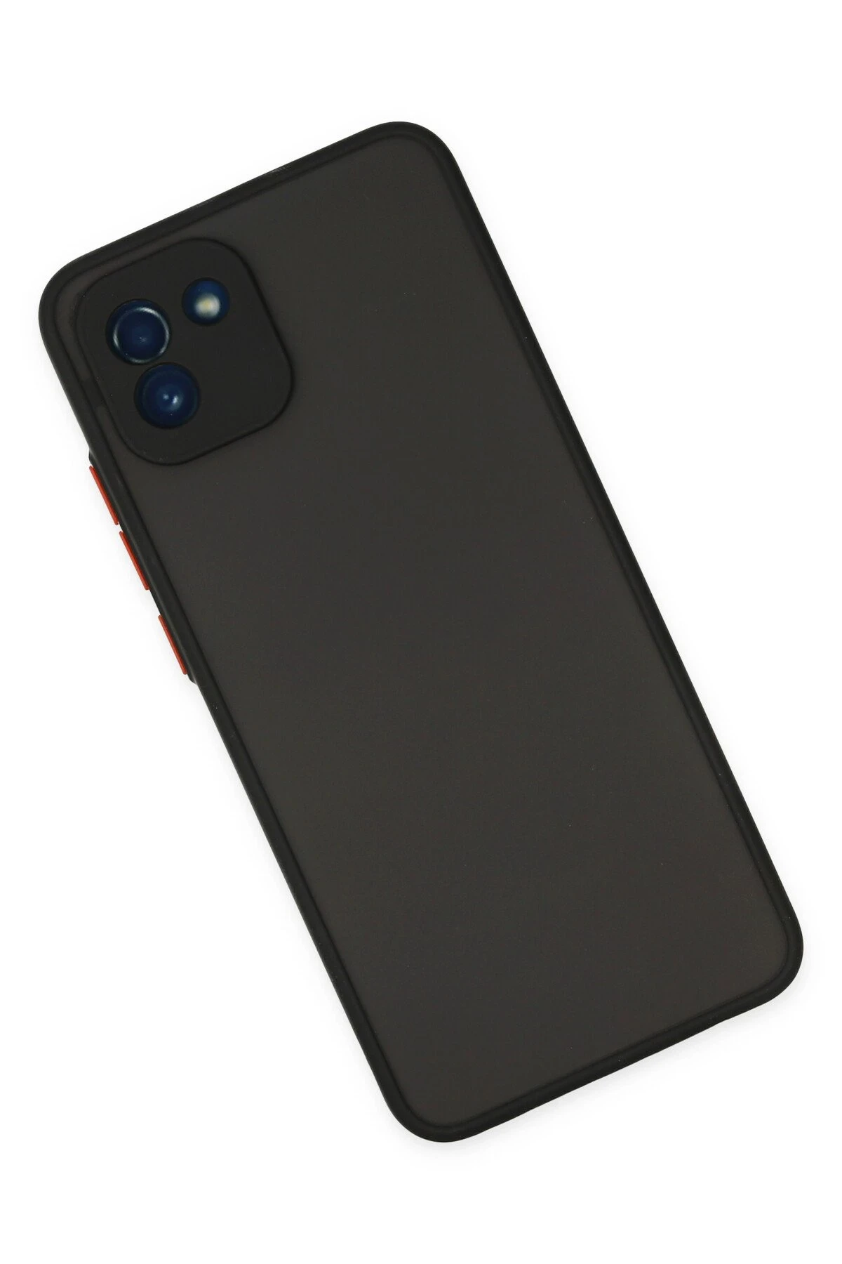 Newface Samsung Galaxy A03 Kılıf Montreal Silikon Kapak - Siyah