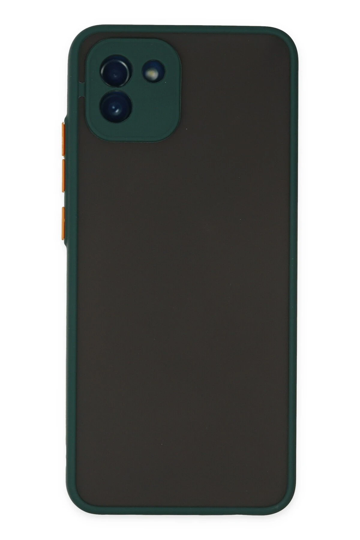 Newface Samsung Galaxy A03 Kılıf Montreal Silikon Kapak - Yeşil