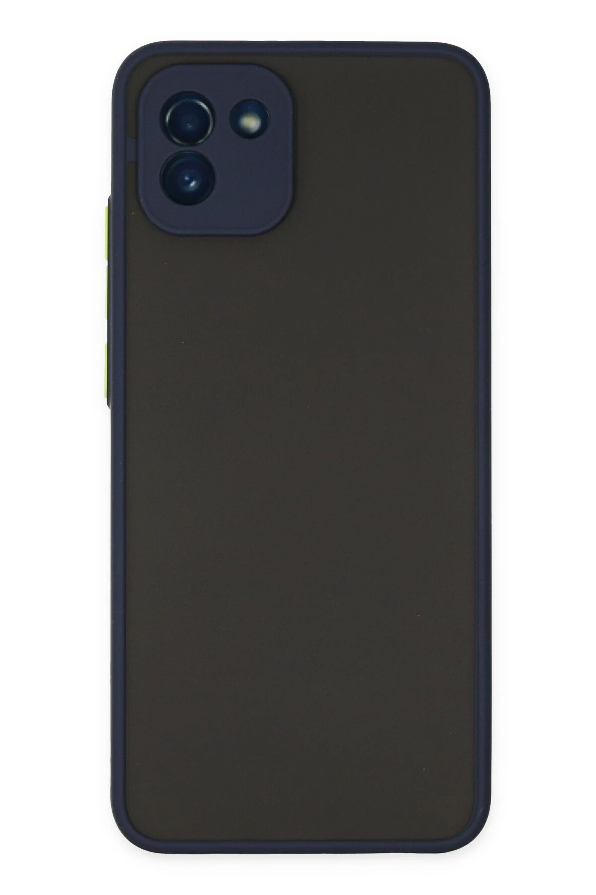 Newface Samsung Galaxy A03 Kılıf Montreal Silikon Kapak - Lacivert