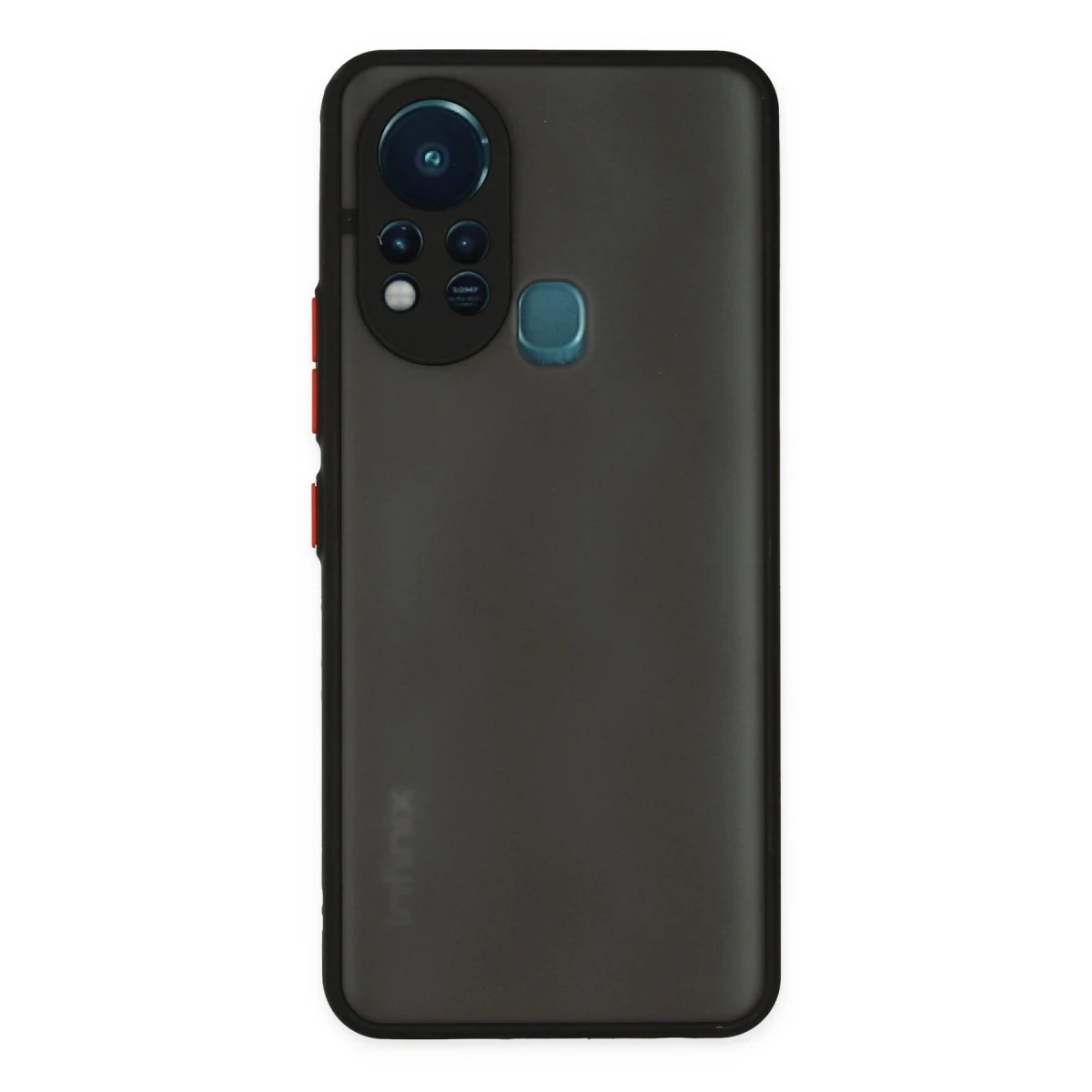 Newface İnfinix Hot 11s Kılıf Montreal Silikon Kapak - Siyah — görsel 4