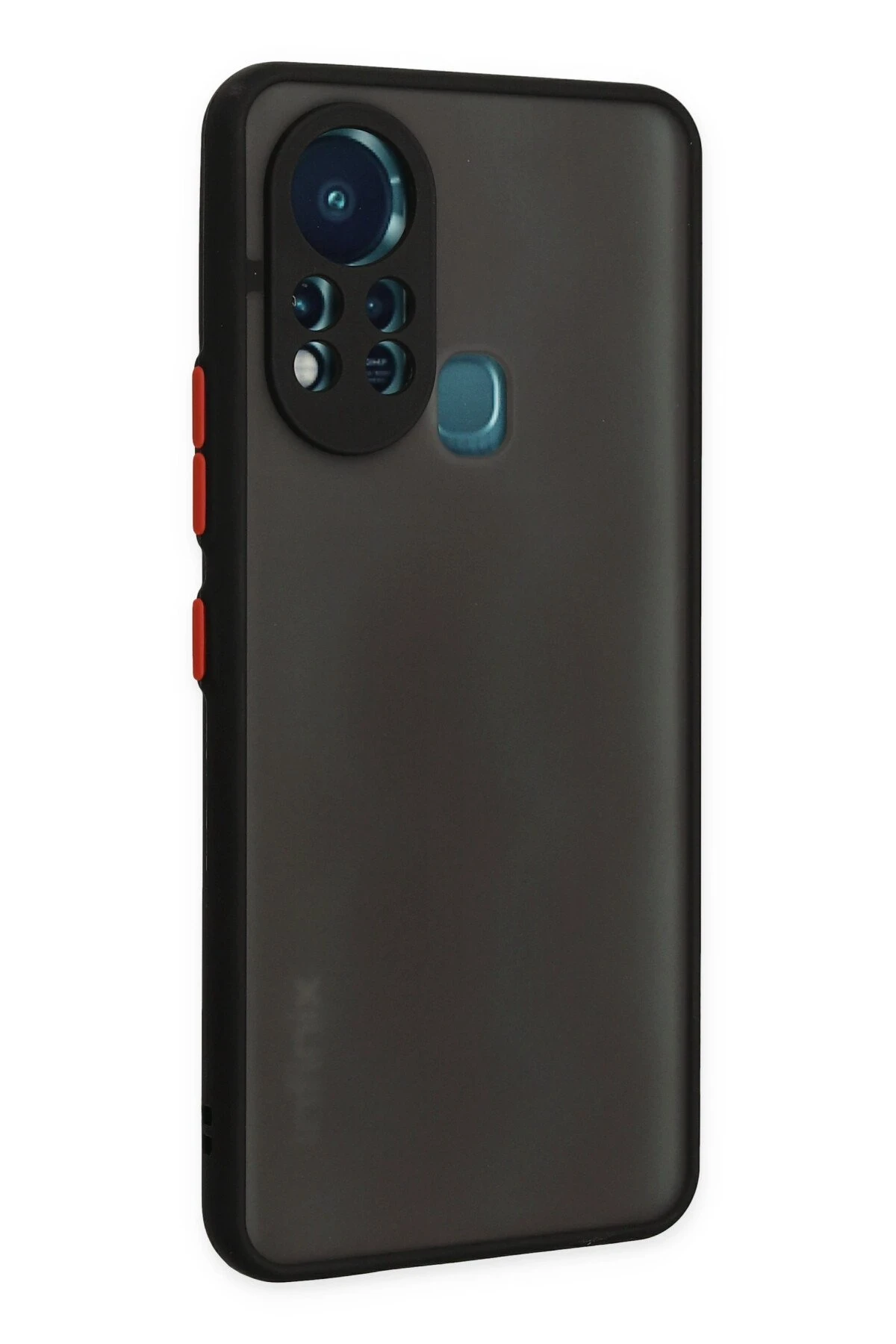 Newface İnfinix Hot 11s Kılıf Montreal Silikon Kapak - Siyah