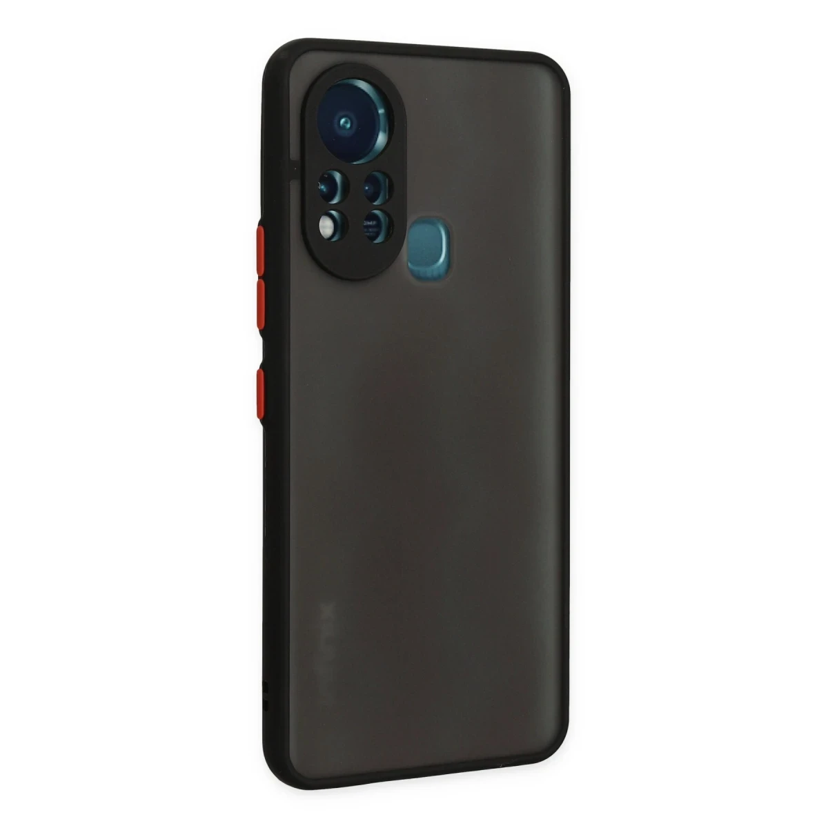 Newface İnfinix Hot 11s Kılıf Montreal Silikon Kapak - Siyah — görsel 5