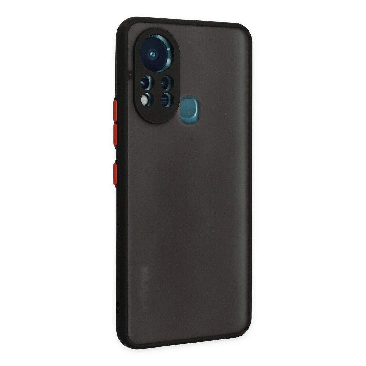 Newface İnfinix Hot 11s Kılıf Montreal Silikon Kapak - Siyah — görsel 8