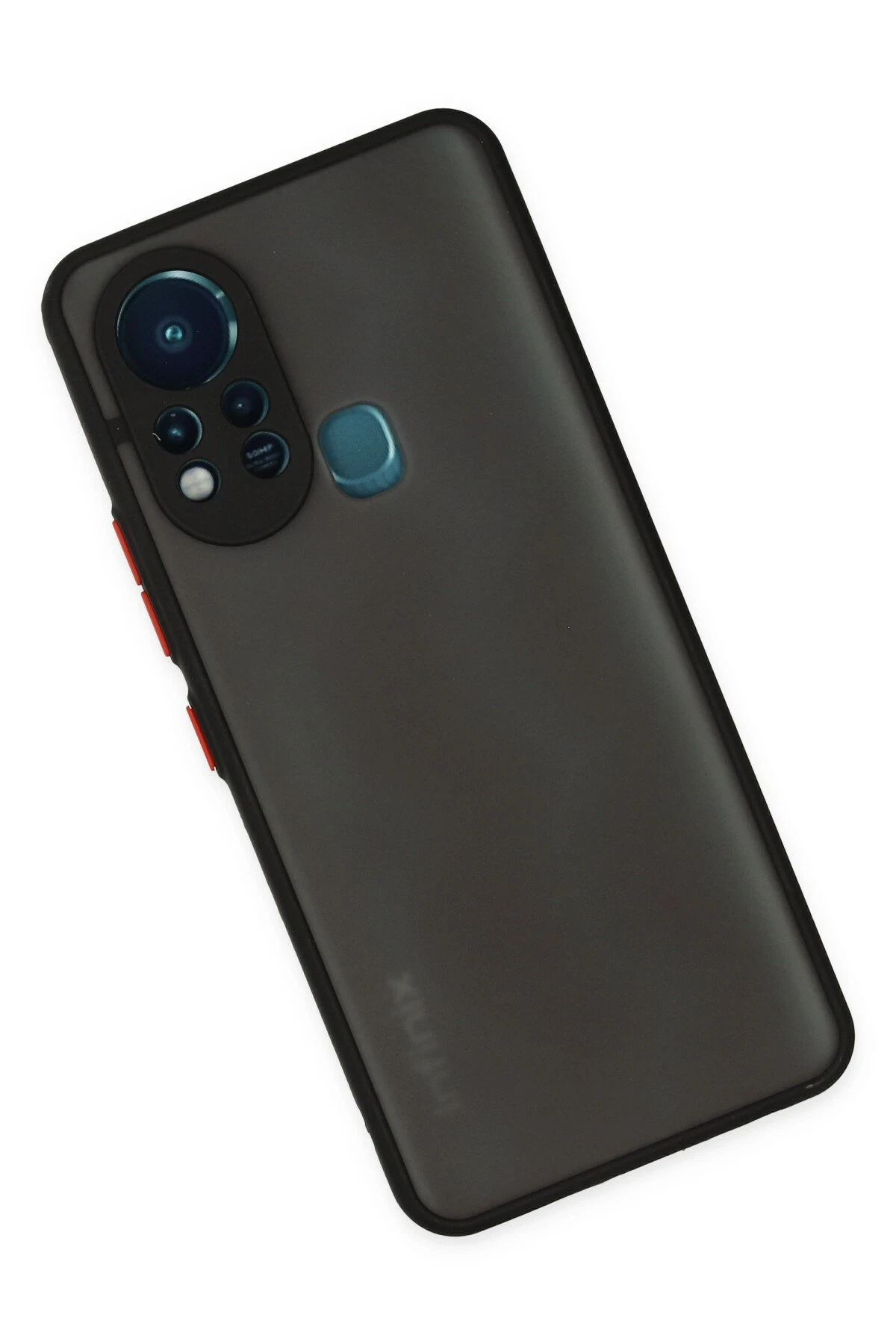 Newface İnfinix Hot 11s Kılıf Montreal Silikon Kapak - Siyah