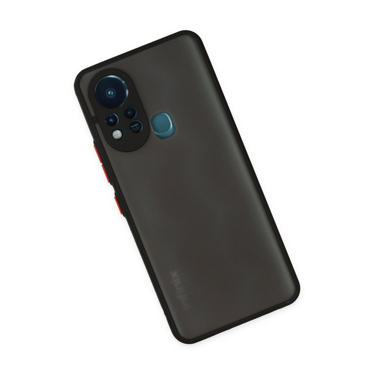Newface İnfinix Hot 11s Kılıf Montreal Silikon Kapak - Siyah — görsel 9