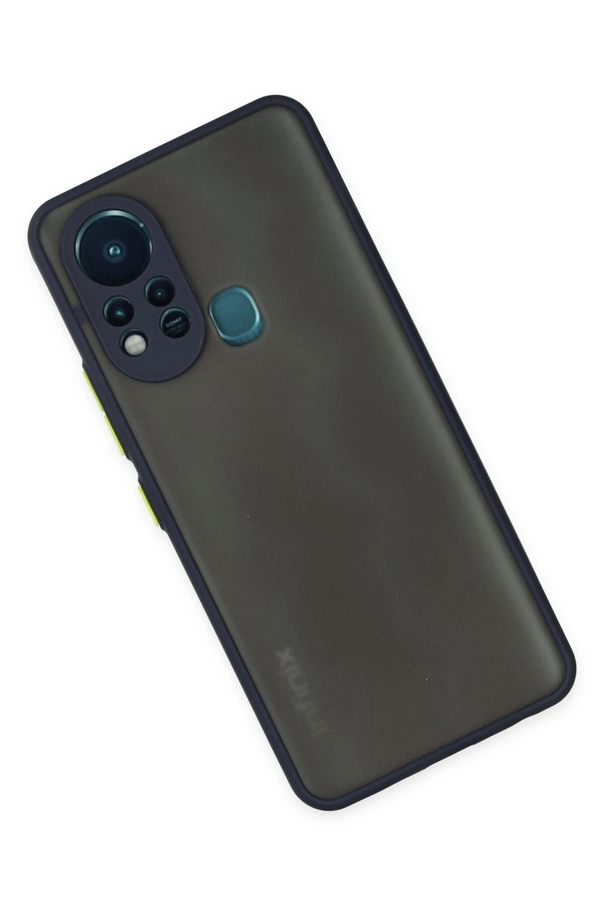 Newface İnfinix Hot 11s Kılıf Montreal Silikon Kapak - Lacivert