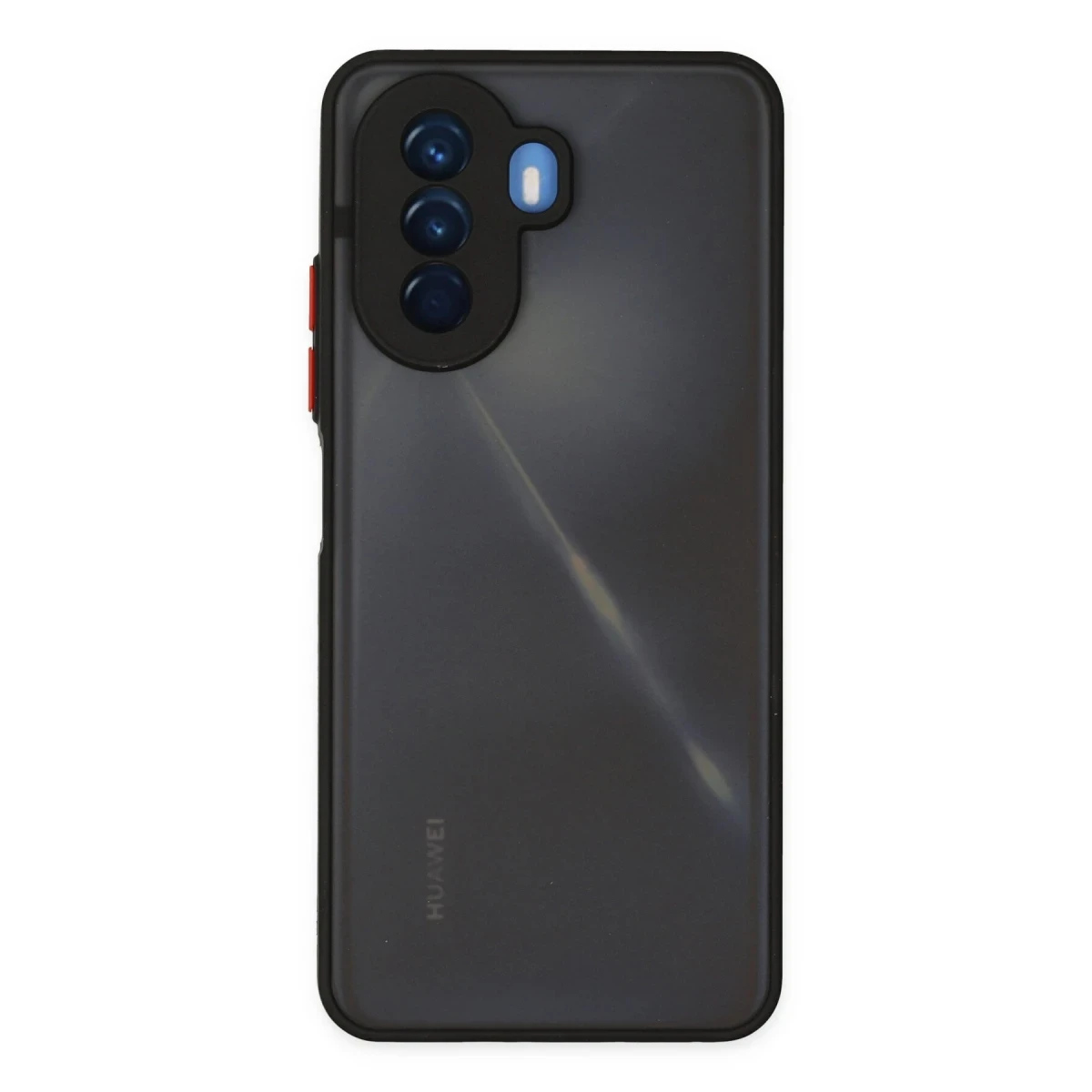 Newface Huawei Nova Y70 Kılıf Montreal Silikon Kapak - Siyah — görsel 4