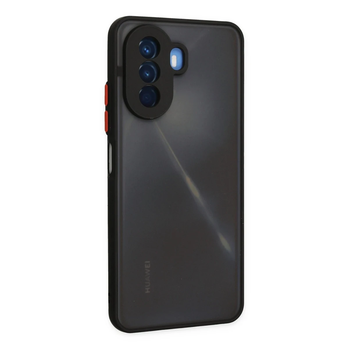 Newface Huawei Nova Y70 Kılıf Montreal Silikon Kapak - Siyah — görsel 5