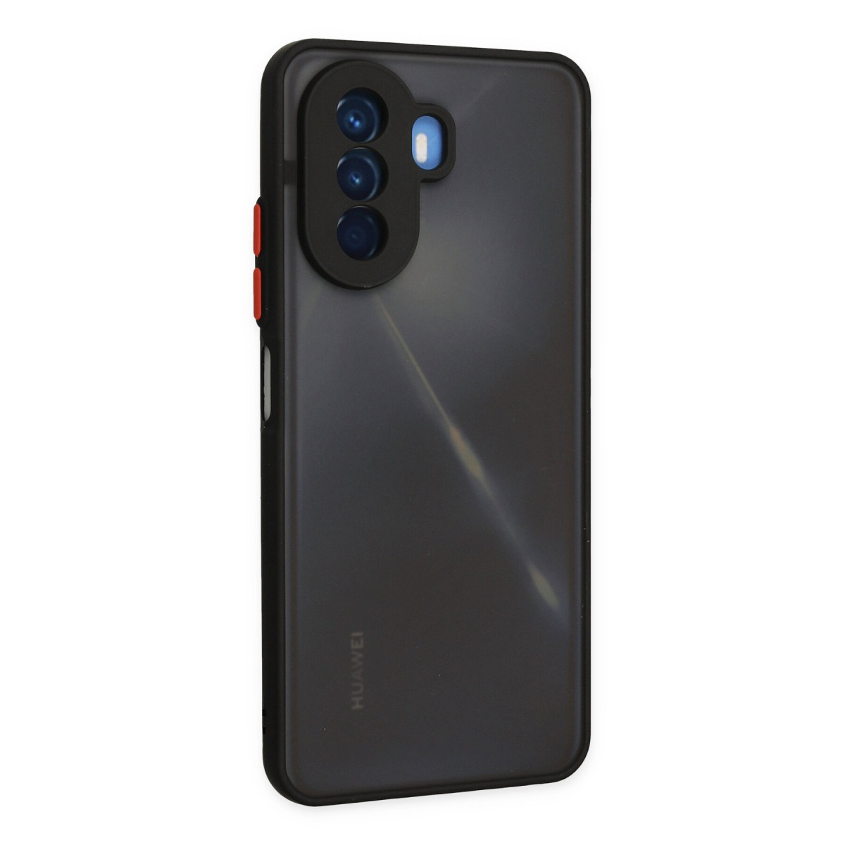 Newface Huawei Nova Y70 Kılıf Montreal Silikon Kapak - Siyah — görsel 8