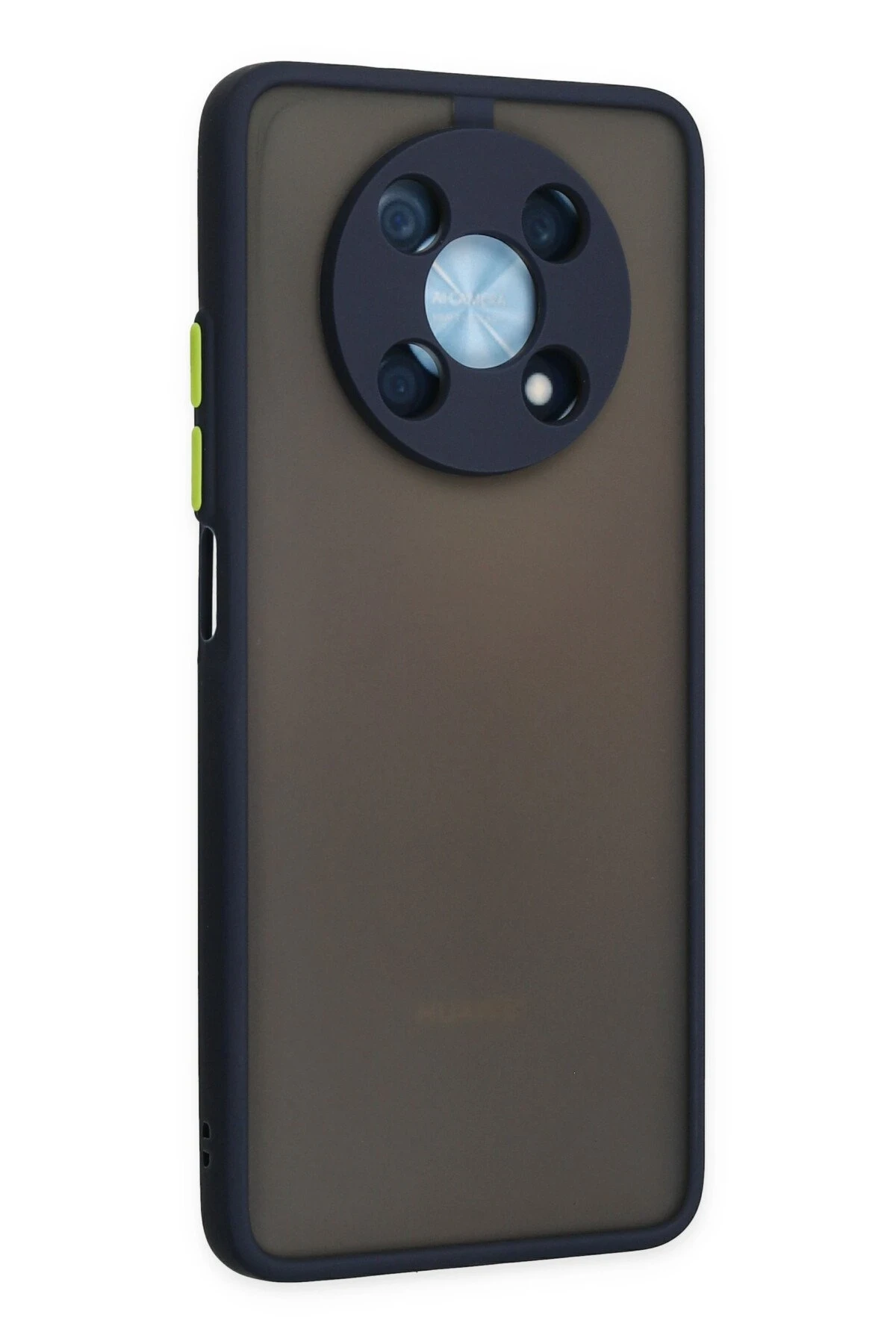 Newface Huawei Nova Y90 Kılıf Montreal Silikon Kapak - Lacivert