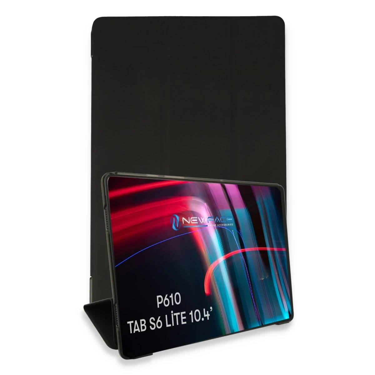 Newface Samsung Galaxy P610 Tab S6 Lite 10.4 Kılıf Tablet Smart Kılıf - Siyah — görsel 5