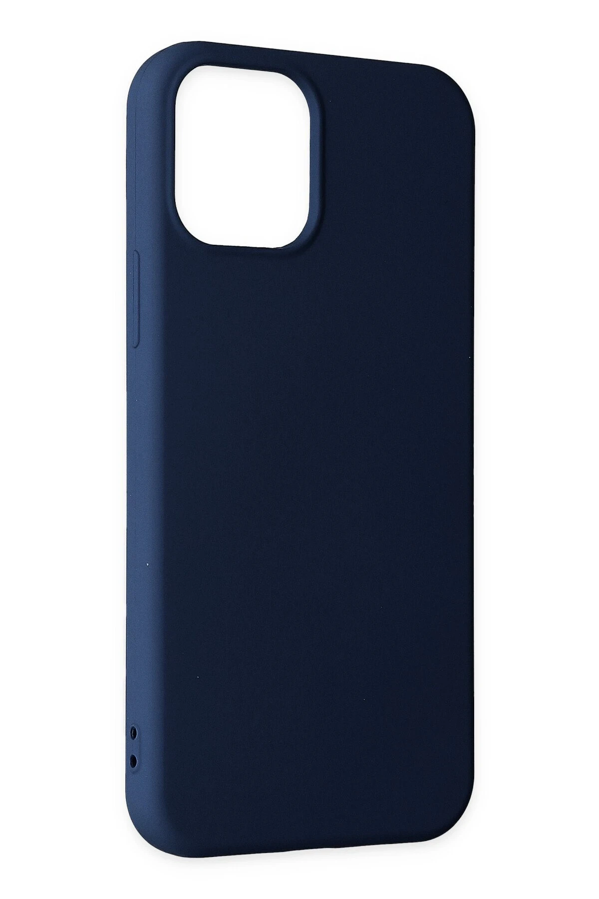 Newface iPhone 11 Pro Max Kılıf Nano içi Kadife Silikon - Lacivert