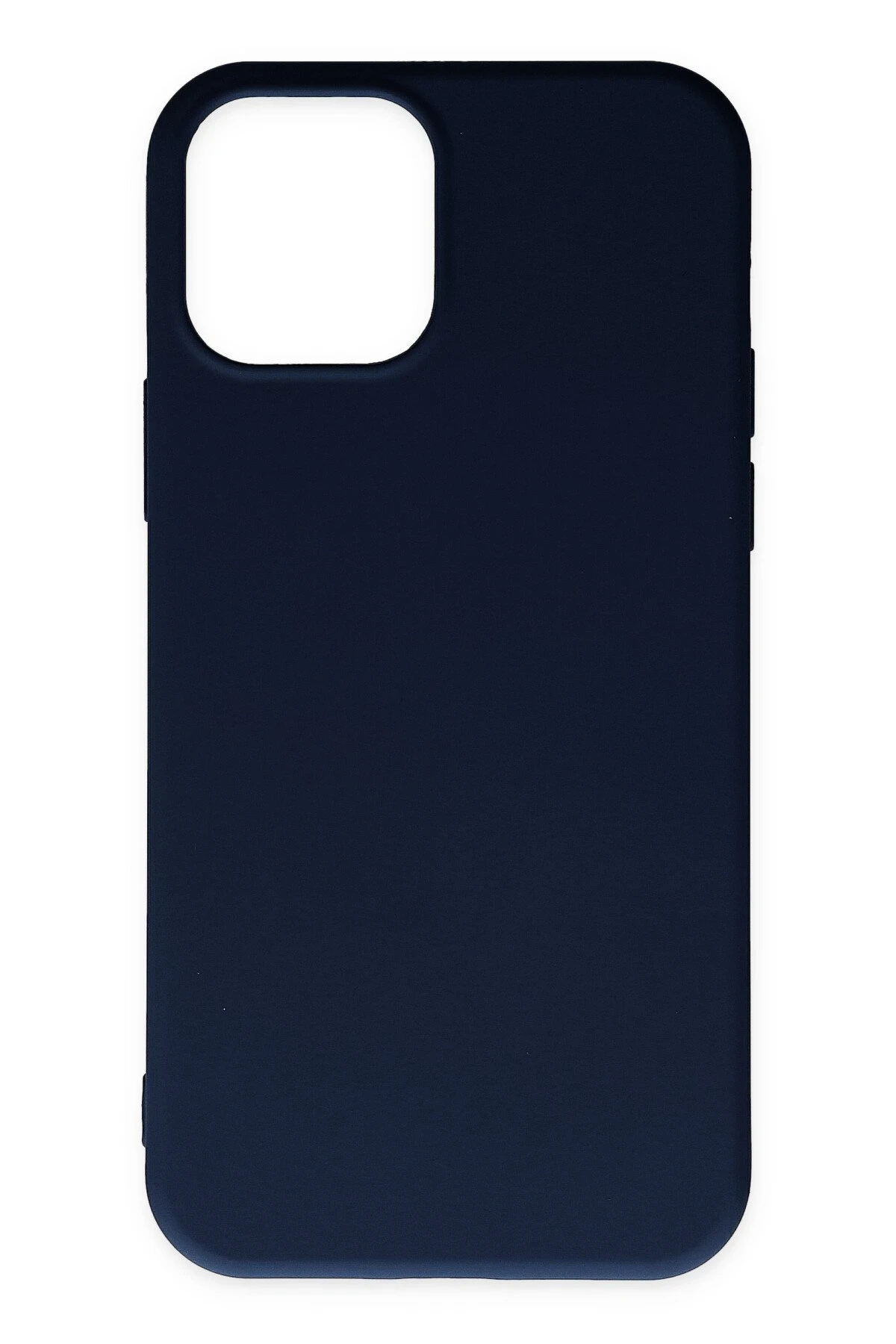 Newface iPhone 11 Pro Max Kılıf Nano içi Kadife Silikon - Lacivert
