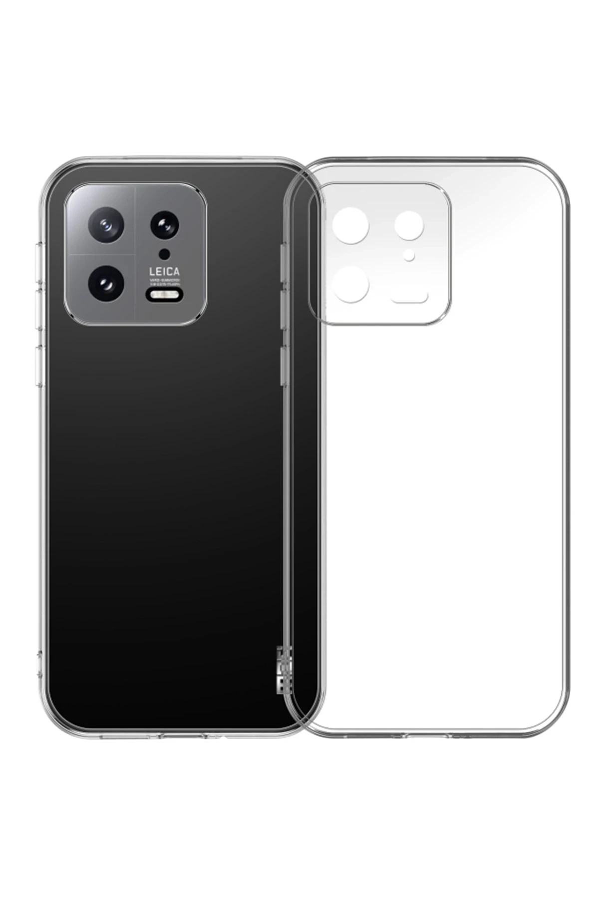 Newface Xiaomi Mi 13 Kılıf Lüx Şeffaf Silikon
