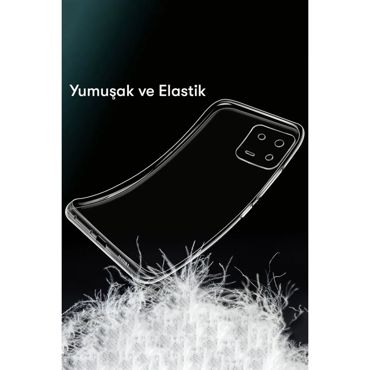 Newface Xiaomi Mi 13 Pro Kılıf Lüx Şeffaf Silikon — görsel 10