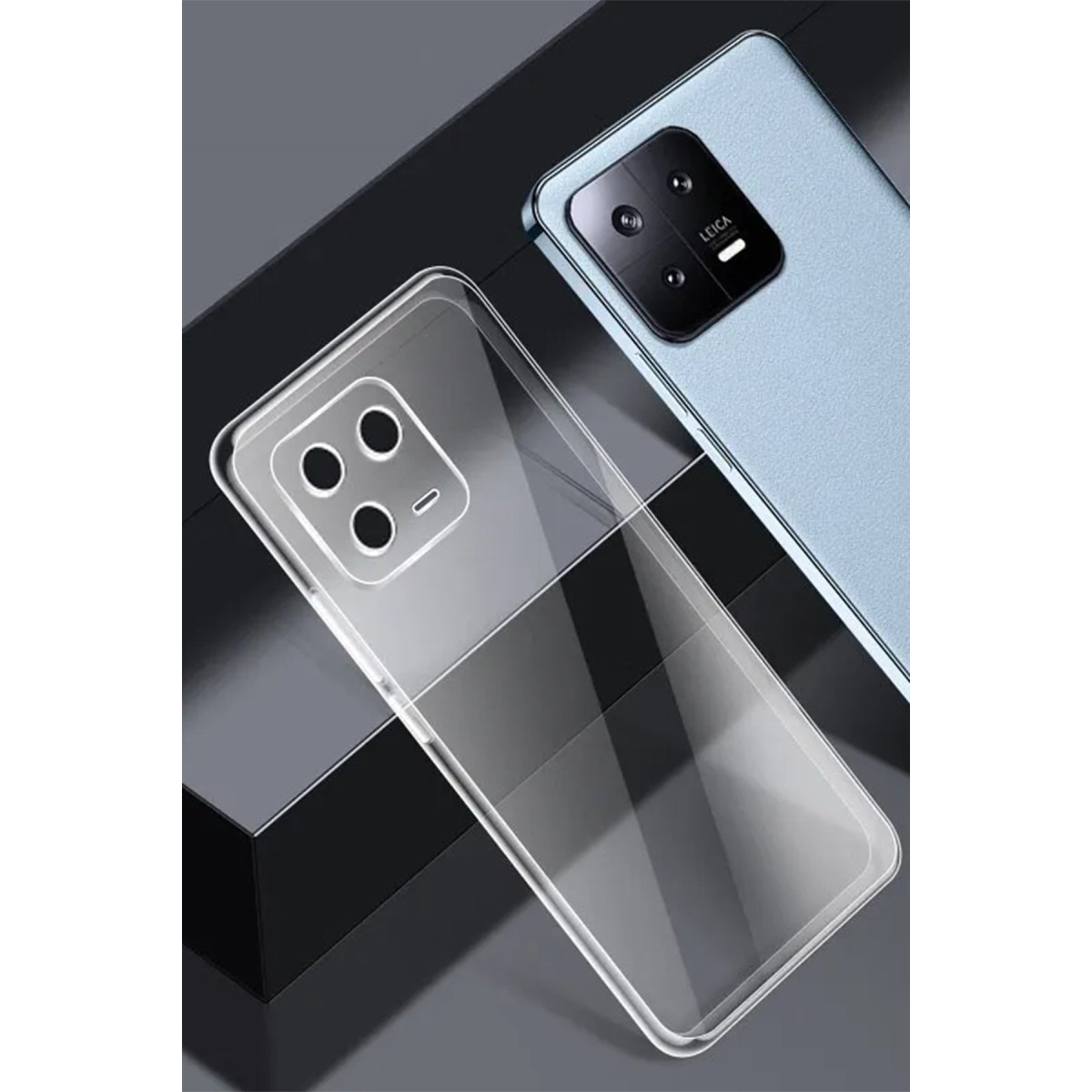 Newface Xiaomi Mi 13 Pro Kılıf Lüx Şeffaf Silikon — görsel 11