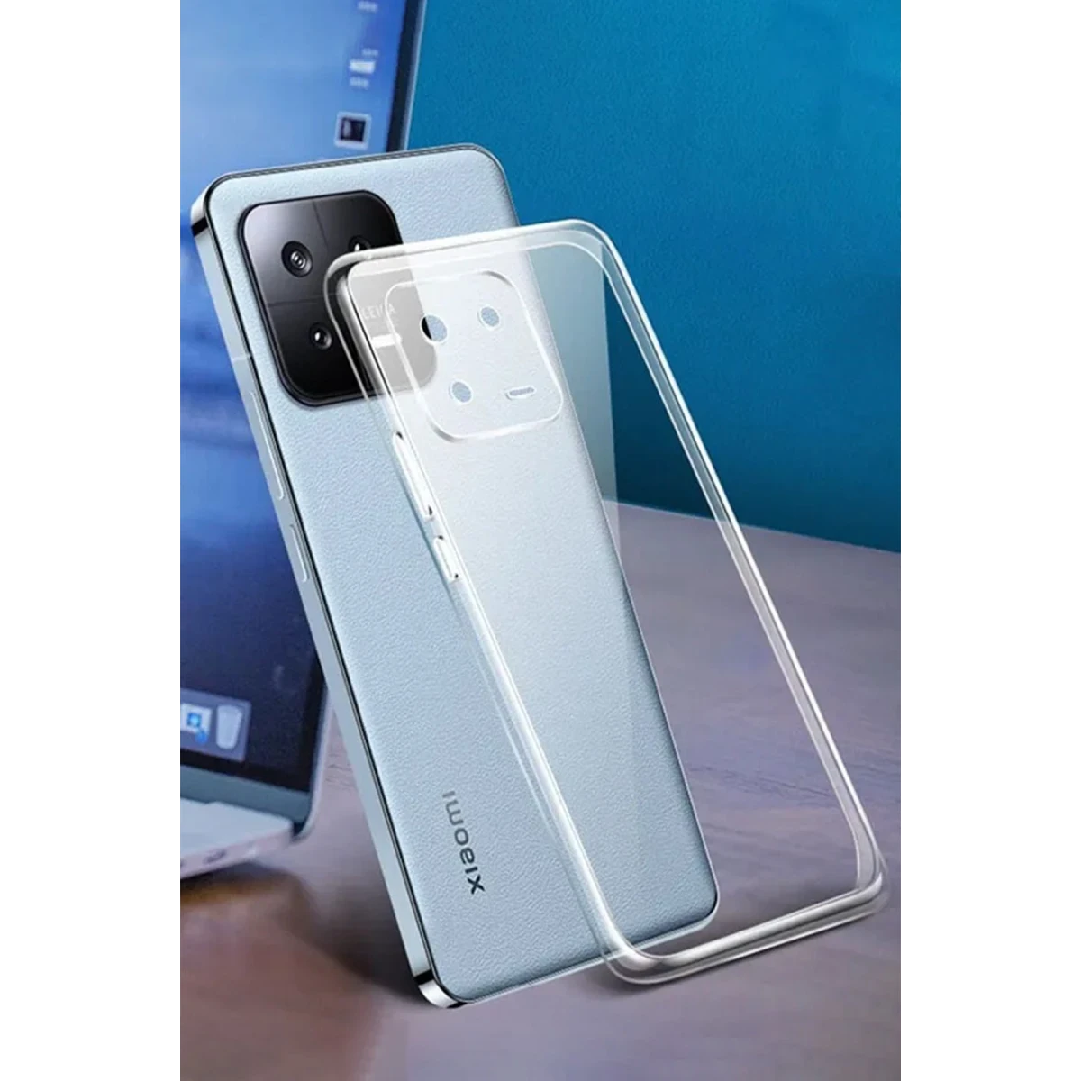 Newface Xiaomi Mi 13 Pro Kılıf Lüx Şeffaf Silikon — görsel 8