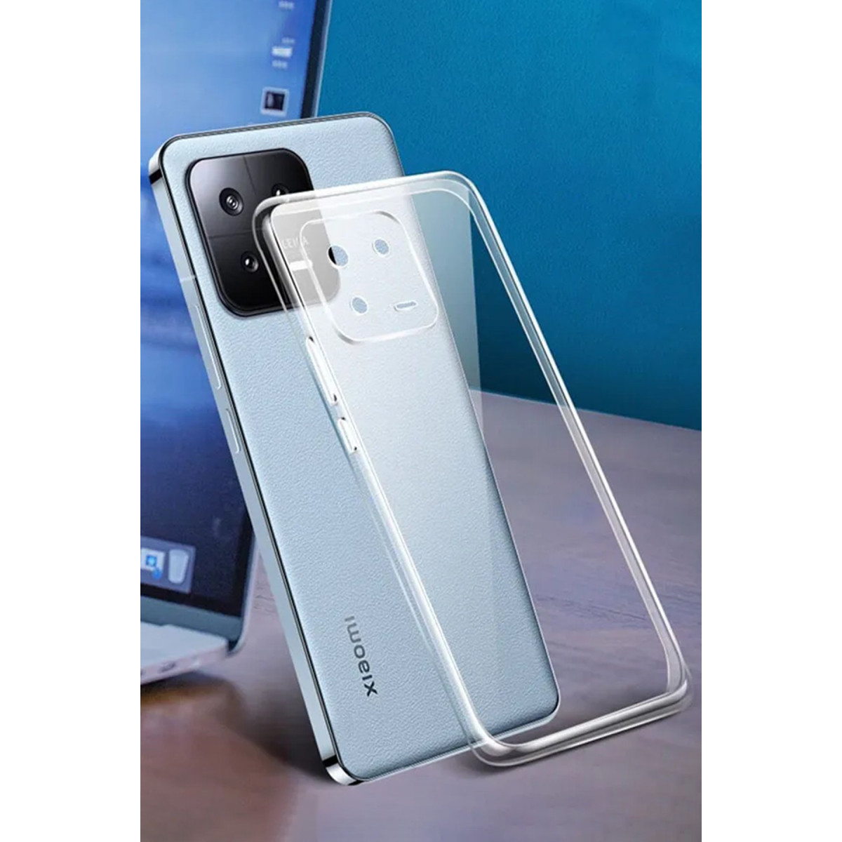 Newface Xiaomi Mi 13 Pro Kılıf Lüx Şeffaf Silikon — görsel 12