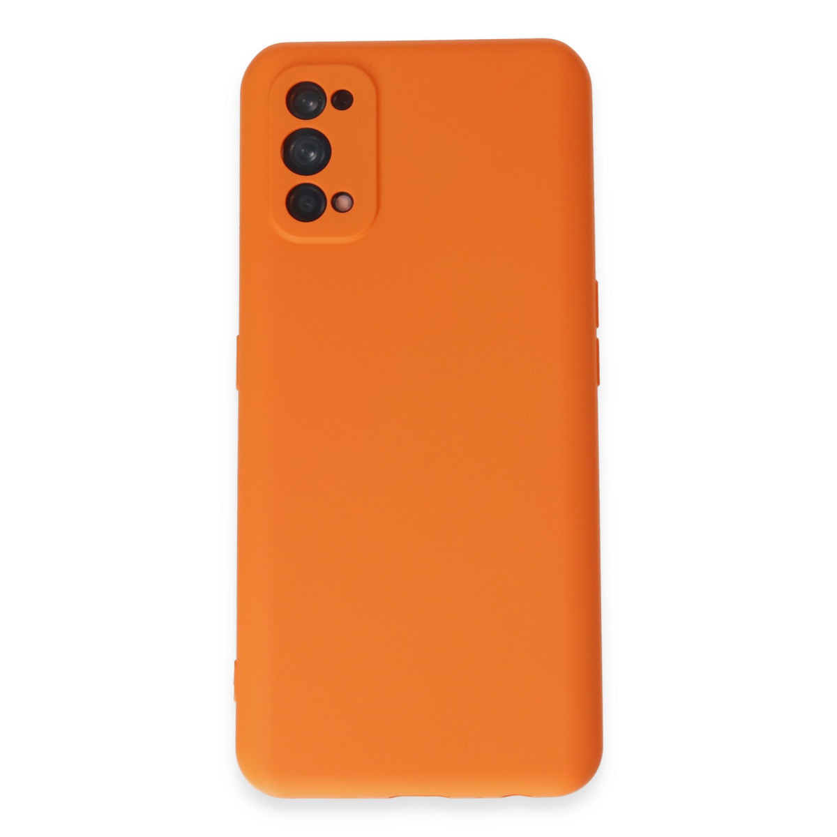Newface Realme 7 Pro Kılıf Nano içi Kadife Silikon - Turuncu — görsel 9
