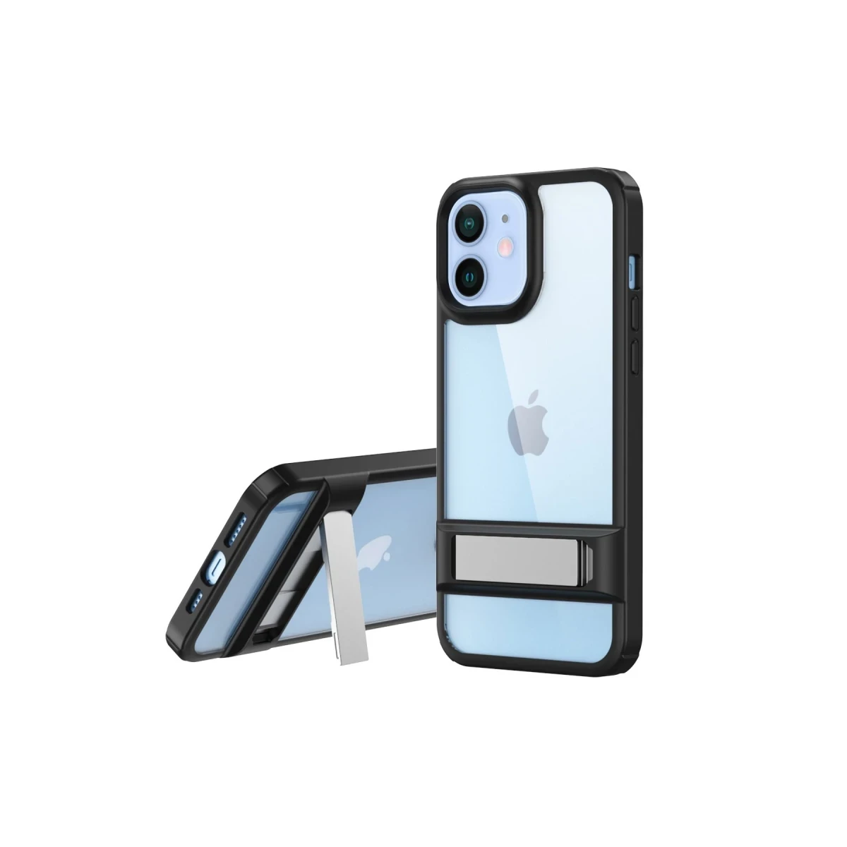 Newface Apple iPhone 11 Kılıf Rolet Stand Kapak - Siyah — görsel 3